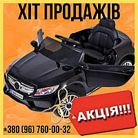 Электромобиль детский Mercedes с пультом KABRIO GT черный Польша