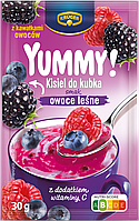 Кисель Kruger YUMMY! зі смаком Лісових Ягід 30 г