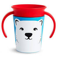 Поїльник-непроливайка Munchkin Miracle 360 Trainer cup Білий ведмідь 177 мл (051776)