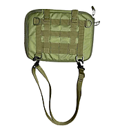 Военная тактическая сумка для планшета олива / подсумок тактический для планшета олива