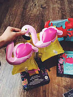 Детские надувные нарукавники для купания в форме фламинго (крабик) для детей от 1 до 8 лет