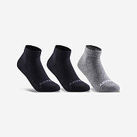 Шкарпетки дитячі RS 160 середньої висоти 3 пари чорні/сірі - 27/30.