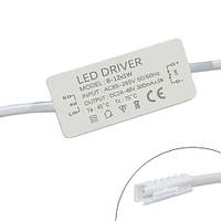 Блок питания LED драйвер трансформатор 8-12x1Вт 0.3А, AC85-265В DC24-46В, 2pin