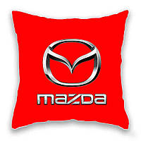 Подушка с принтом Подушковик Mazda 2 32х32 см Красный (hub_b8210i) ST, код: 8141263
