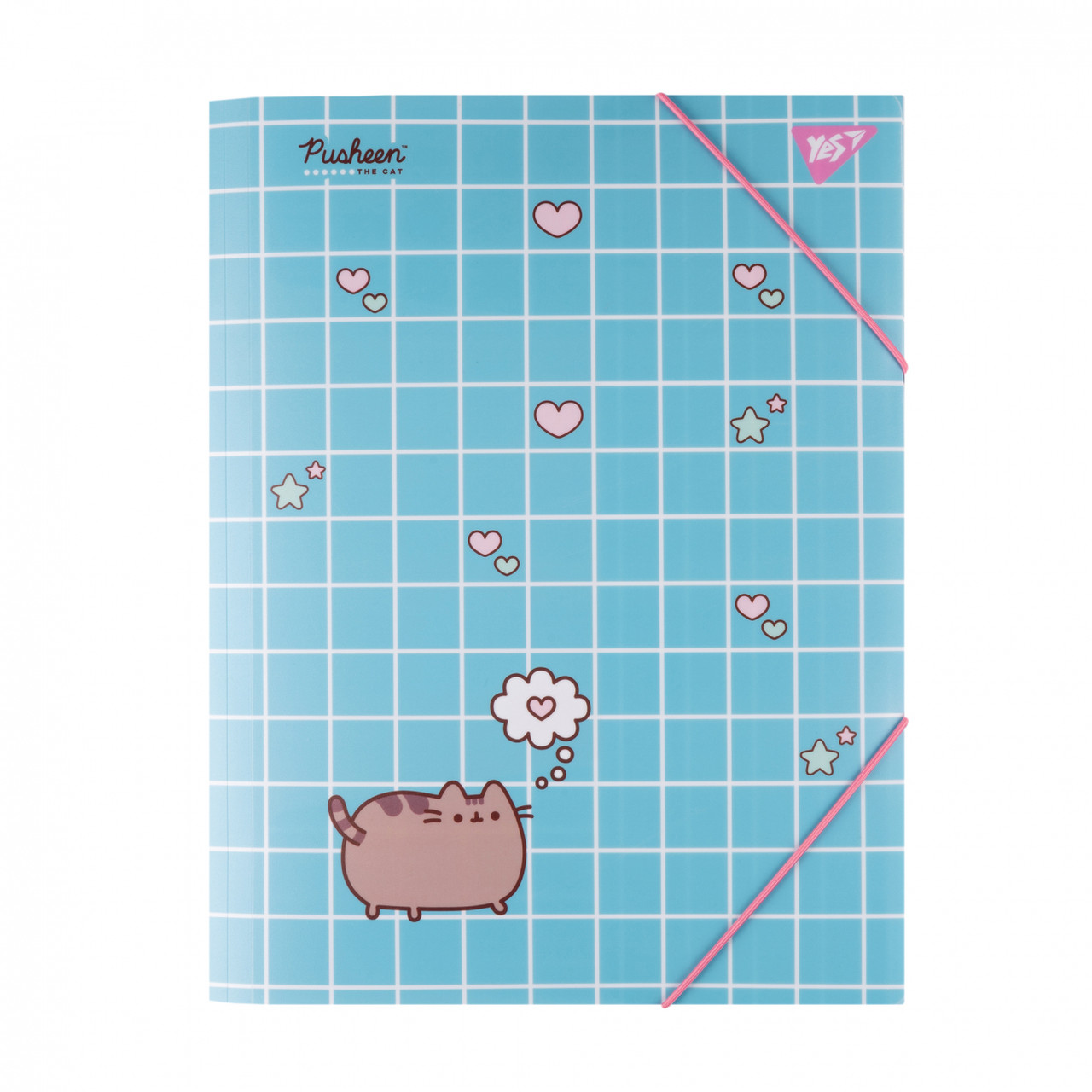 Папка "Yes" А4 №492215 "Pusheen. Hearts" на розріз. (40)(80), фото 1