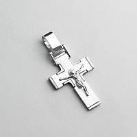 Срібний православний хрестик 132755 Онікс TR, код: 6735441
