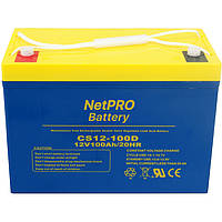 Аккумуляторная батарея NetPRO CS12-100D