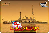 Броненосец HMS Lord Nelson Battleship, 1908 (Корпус по ватерлинию) ish