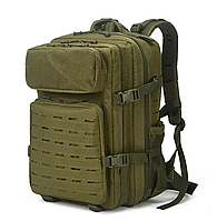 Туристический рюкзак Laser Cut Олива 45 л, тактический рюкзак, рюкзак для военных BIMA
