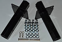 Универсальные ступицы для мотоблока, диаметр 32 мм, общая длина 240 с крепежным набором