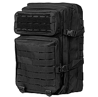 Туристический рюкзак Laser Cut Черный 45 л, тактический рюкзак, рюкзак для военных BIMA