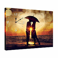 53х72 см Красивые часы настенные, Часы на стену для офиса, настенные часы на кухню, настенный декор для дома,