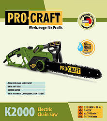 Електропила Procraft K2000