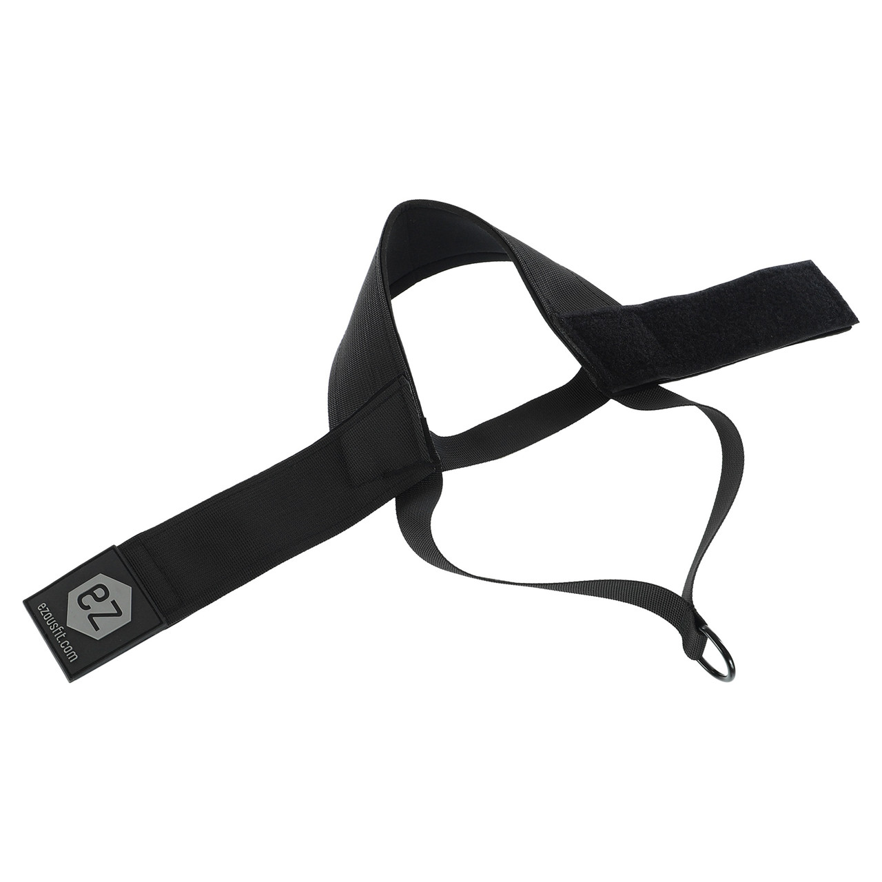Манжет для тяги на ноги лямка для ніг Ezous Glute Kick Back Pro H-05 Black, фото 1