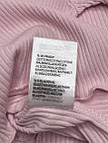 Футболка для дівчинки преміум-якість рожева паєтки рубчик Туреччина Розміри 98,104,110,116, фото 4