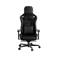 Кресло геймерское HATOR Arc Phantom Black каркас сталь PU кожа с откидной спинкой и механизмом качания