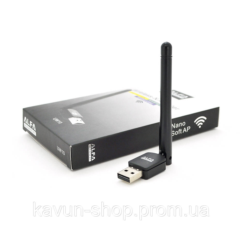 Беспроводной сетевой адаптер с антенной 10см Wi-Fi-USB LV-UW10 -2DB ...