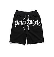 Palm Angels Gothic шорты palm angels шорты палм анджелс одежда Черные шорты Palm Angels Gothic Шорты на лето S