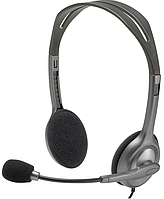 Гарнитура Logitech Stereo Headset H110 (5747279) ES, код: 7288547