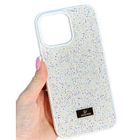 Чехол-накладка Infinity SWAROVSKI Diamonds iPhone 14 White