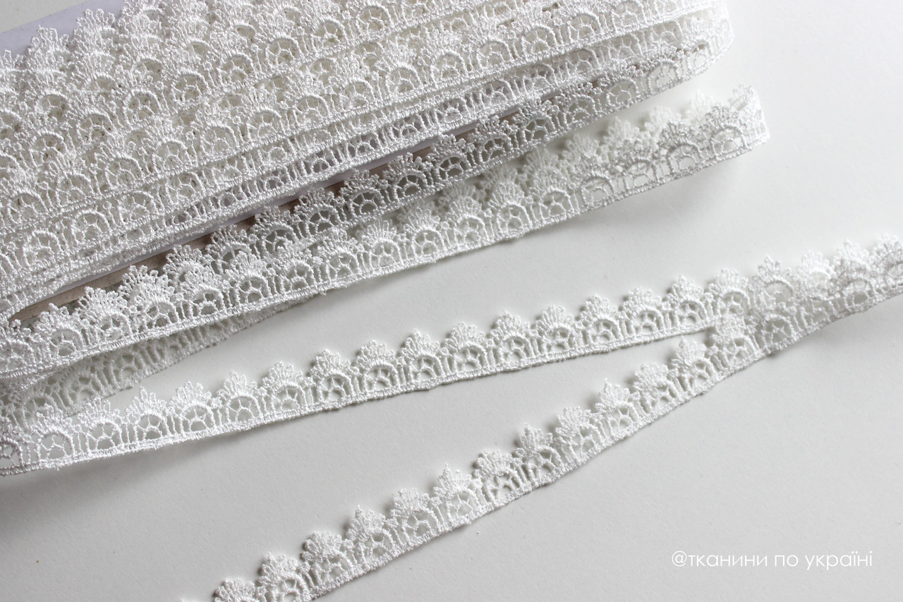 Мереживо 15мм (гіпюр) молочний