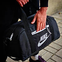 Сумка черная спортивная, дорожная, для тренировок, путешествий Nike найк