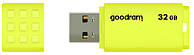 Flash Drive Goodram UME2 32 GB (UME2-0320Y0R11) Yellow (6521720) DI, код: 1859739