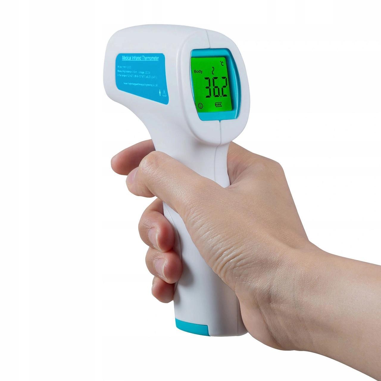 Электронный бесконтактный инфракрасный термометр для тела YHKY-2000, Цифровой медицинский градусник . - фото 1 - id-p2202689842