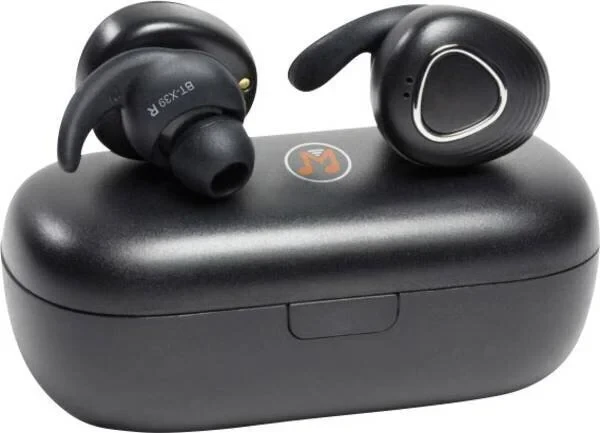 Бездротові Bluetooth-навушники із сенсорним регулюванням, зарядним кейсом та індикатором заряджання 02 - фото 5 - id-p2202689865