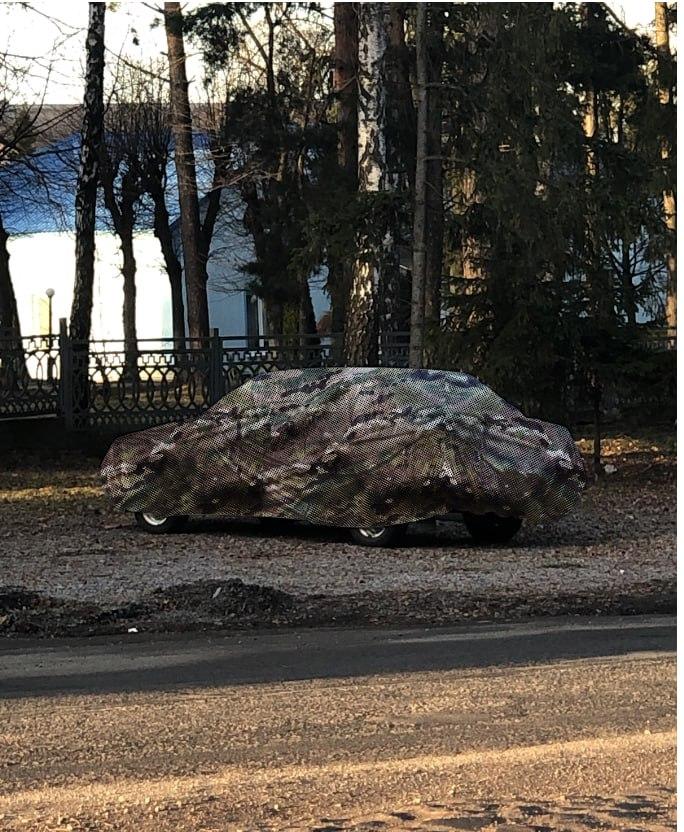 Маскировочный тент защитный чехол для автомобиля, на машину и военную технику под заказ - фото 4 - id-p2202689866