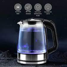 Электрический стеклянный чайник RAF R.7842 на 2.2л с подсветкой 2000Вт кухонный прибор для кипячения воды - фото 1 - id-p2202689867