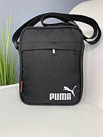 Чоловіча барсетка Nike чорна Сумка через плече Puma Пума