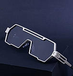 Сонцезахисні окуляри в металевій оправі, фото 3