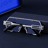 Сонцезахисні окуляри в металевій оправі, фото 6