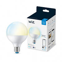 Розумна лампочка WiZ E27 11 W (75 W 1055 Lm) G95 2700-6500 K Wi-Fi (929002451002)