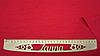 Тканина штучний льон з ефектом легкої жатки колір червоний, фото 4