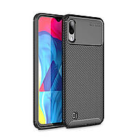 Чехол Carbon Case Samsung M105 Galaxy M10 Черный (hub_UhYT96649) TN, код: 1374229