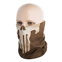 M-Tac шарф-труба облегченный Punisher Coyote, тактический шарф, военный шарф-труба, летний шарф мужской MIL