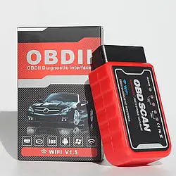 Автосканер OBD2 ELM 327 v1.5 KINGBOLEN Wi-Fi (PIC18F25K80)