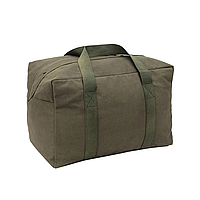 Сумка військова Mil-Tec US COTTON PARACHUTE CARGO BAG Олива