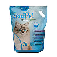 Наполнитель Sani Pet для кошачьих туалетов силикагелевый, 7,6 л l