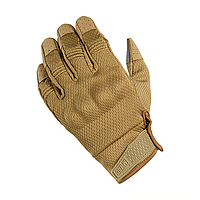 M-Tac перчатки A30 Coyote, мужские перчатки койот, тактические перчатки, шутрмовые перчатки койот MIL