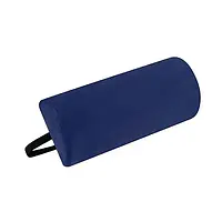 Ортопедична подушка напіввалик Qmed Lumbar Half Roll Pillow KM-30, синій