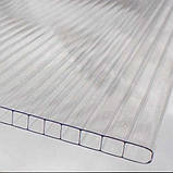 Полікарбонат, для теплиць, вікон, огорожі,   градостійкий, (4мм) прозорий, OSCAR STANDARD (Сербія), фото 2