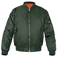 Куртка тактична Mil-Tec Бомбер льотна US BASIC MA1® FLIGHT JACKET Олива