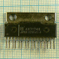 AN7174K ssip16 Matsushita оригинал +8...18v 2×14w 4Ω УНЧ в наличии 2 шт. по цене 197 Грн. за 1 шт. (AN7174)