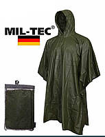 Тактический дождевик Mil-Tec олива, плащ палатка