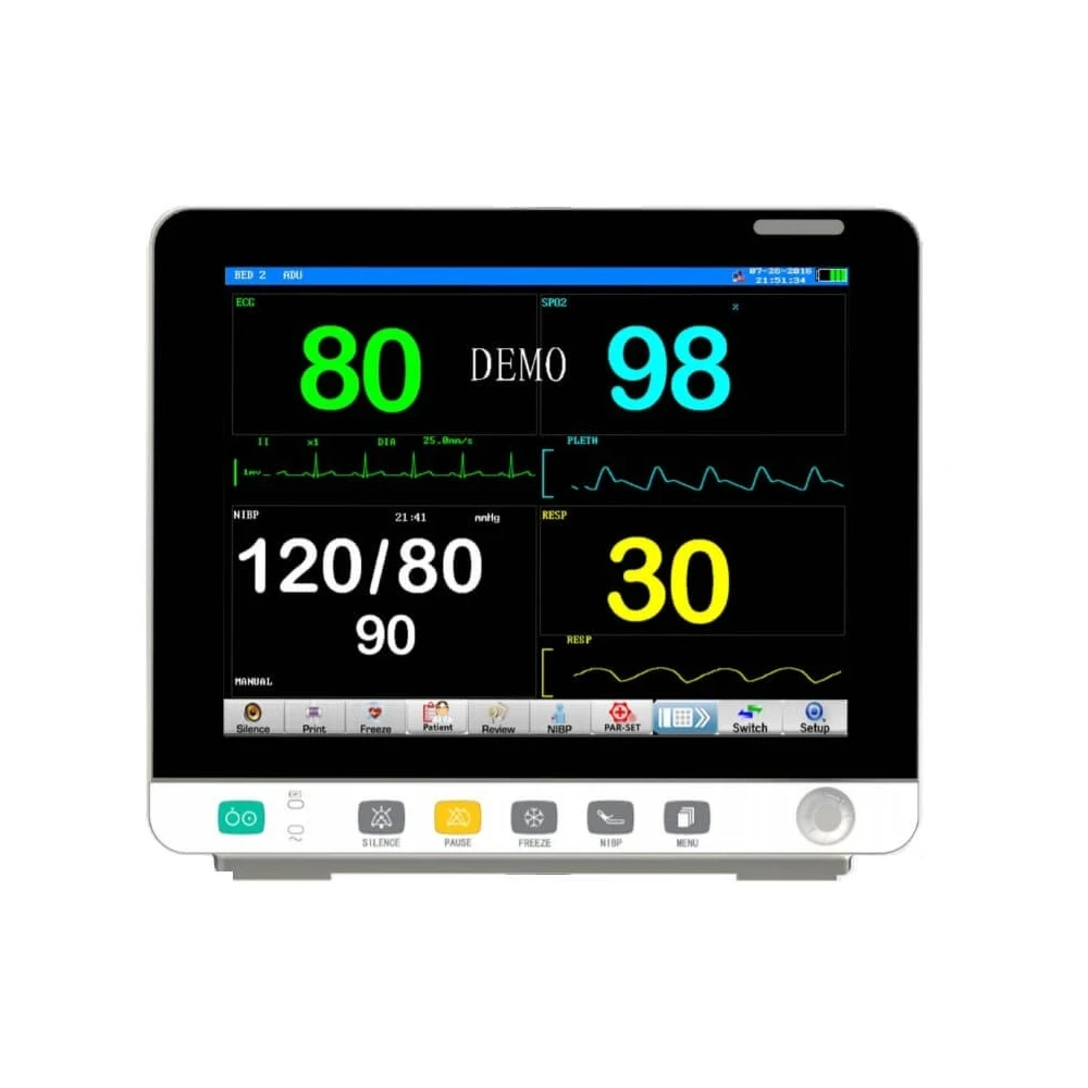 Монітор пацієнта IT12 (з модулями ЕCG, RESP, SpO2, NIBP, TEMP) Медапаратура