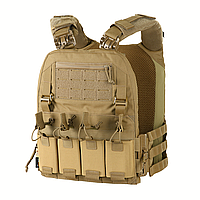 Плитоноска M-TAC CUIRASS FAST QRS Coyote XL койот с системой быстрого сброса MOLLE + 7 подсумков