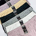 Жіночі бавовняні трусики #9939 Biweier Мікс, фото 4